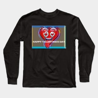 Crazy Valentine's Day Apparel Long Sleeve T-Shirt